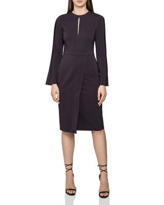 REISS Anouk Fitted Dress | Bloomingdale's